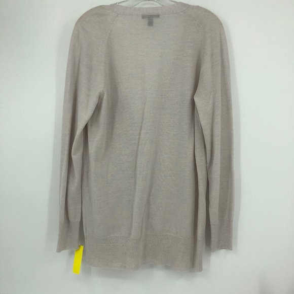 Classic Gray Wool Cardigan | Versatile All-Season Wear - Picture 4 of 5